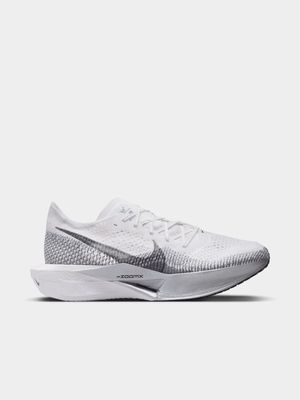 Mens Nike ZoomX Vaporfly Next% 3 White/Grey Running Shoes