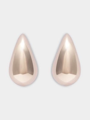 Women's Gold Tear Drop Earrings