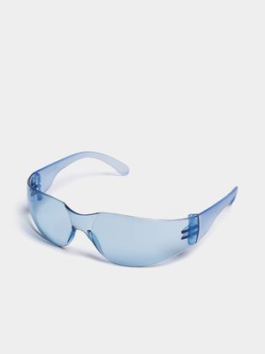 Women's Blue Ski Frame Sunglasses