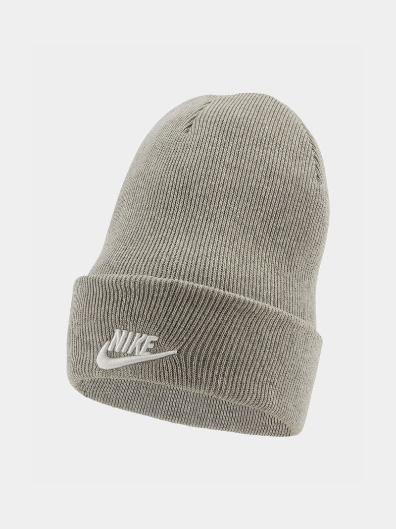 Nike Sportswear Grey Melange Futura Utility Beanie - Bash.com