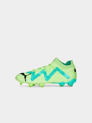 Mens Puma Future Ultimate FG/AG Yellow/Green Boots