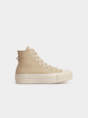 Women's Chuck Taylor All Star Lift Light Brown Sneaker