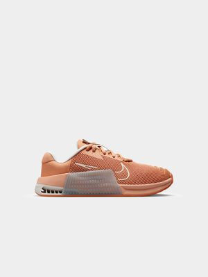Womens Nike Metcon 9 Brown/Pink Training Shoes