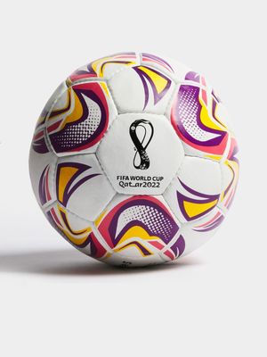 TS FIFA World Cup White/Purple Soccer Ball