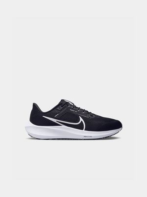 Mens Nike Air Zoom Pegasus 40 Black/White Running Shoes