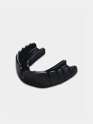 Junior Opro Snap-Fit Black Mouthguard