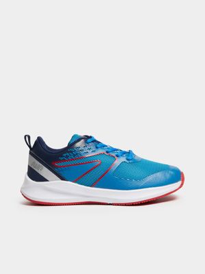 TS Boys' Speedster Blue/Red Athletic Shoes
