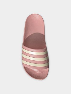 Womens adidas Adilette Pink Slides