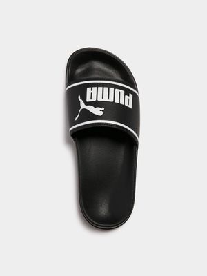 Junior Grade-School Leadcat Black/White Sandals