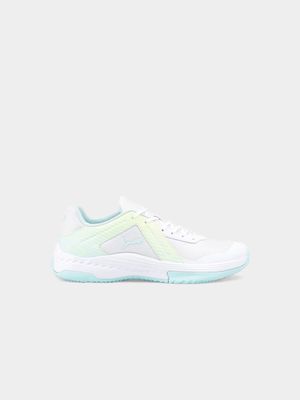 Women's Puma Varion White Court Shoes