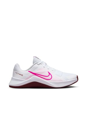Womens Nike MC Trainer 2 White/Fierce Pink Training Shoes