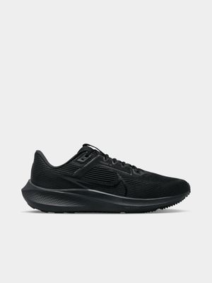 Mens Nike Air Zoom Pegasus 40 Black Running Shoes