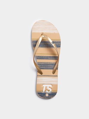 Womens TS Gold Sandals