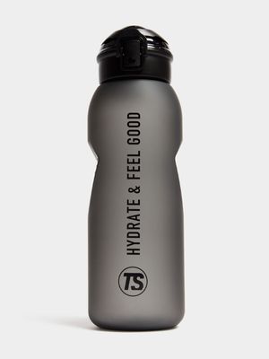 TS Tritan 1.5L Hydrate & Feel Good Black Water Bottle