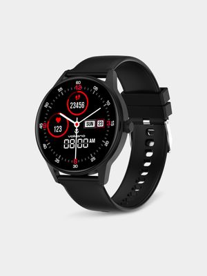Volkano Fit Soul Series Black Smart Watch