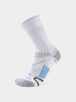 Balega Enduro White Crew Socks