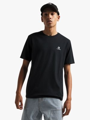 Converse Men's Black T-Shirt