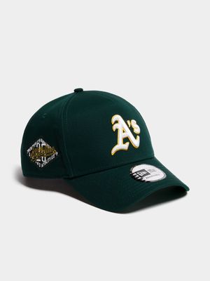 New Era Unisex 9Forty Oakland Athletics Green Cap