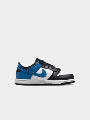 Nike Kids Dunk Low White/Blue Sneaker