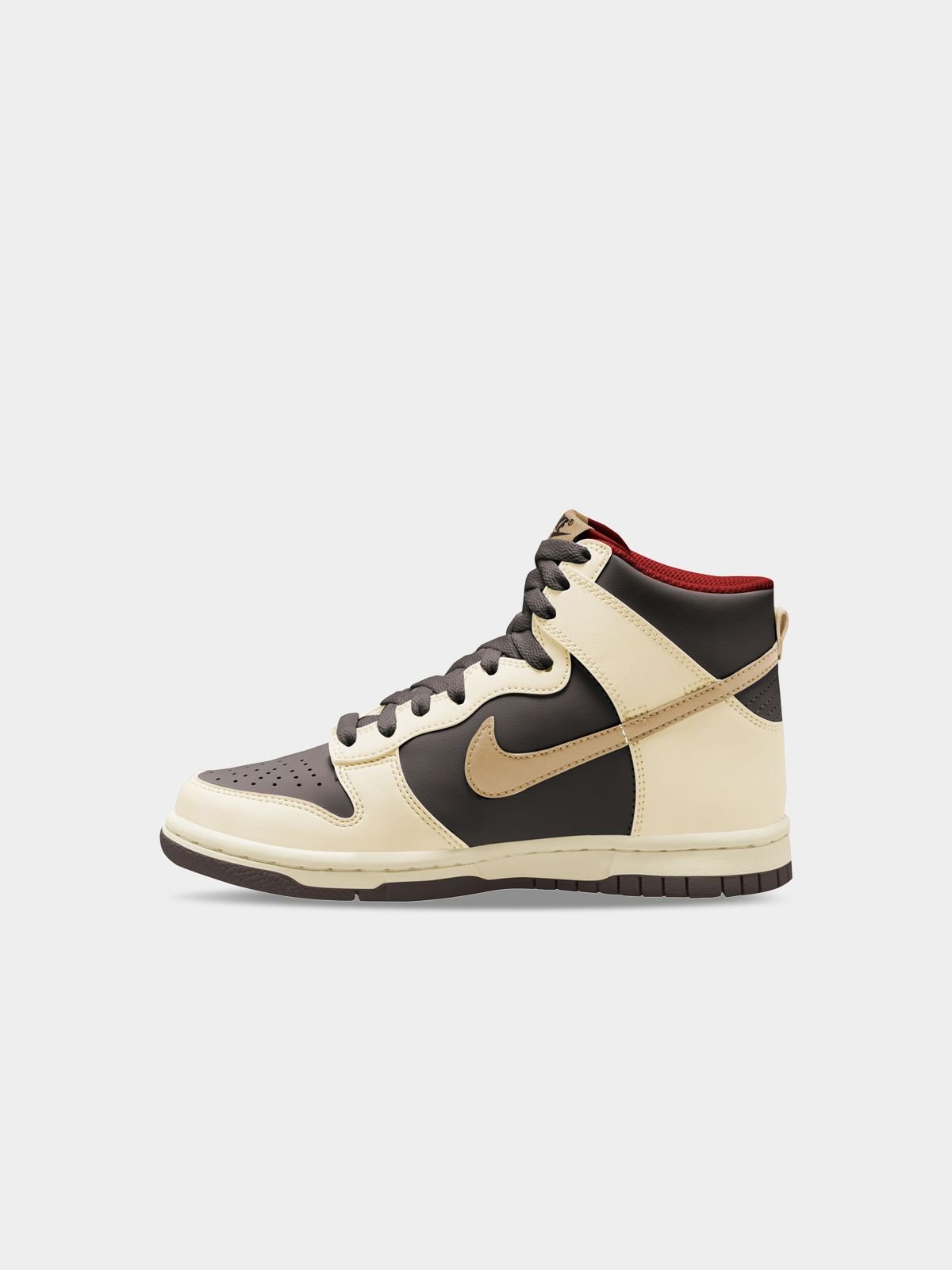 Nike Junior Dunk High Brown Sneaker - Bash.com