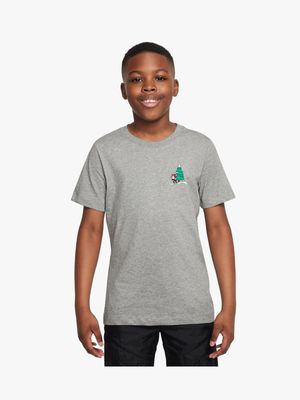 Nike Unisex Youth NSW Grey T-shirt
