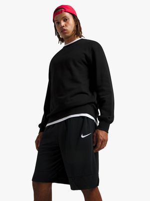 Nike Men's Dri-FIT Icon Black Basketball Shorts