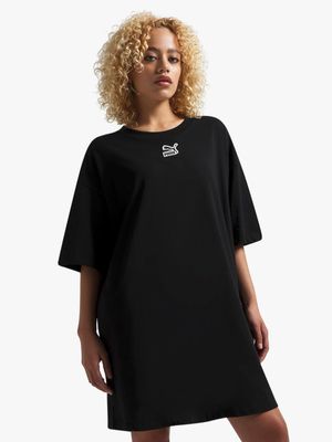 Puma Women's Prime Black T-Shirt Dress