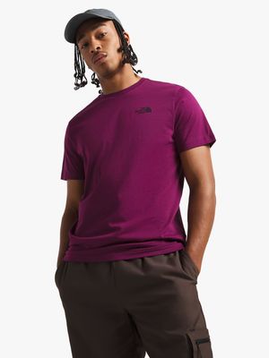 The North Face Men's Simple Dome Boysenberry T-Shirt