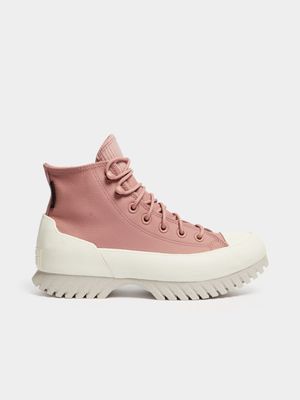 Converse Women's CTAS Lugged 2.0 Pink/White Sneaker