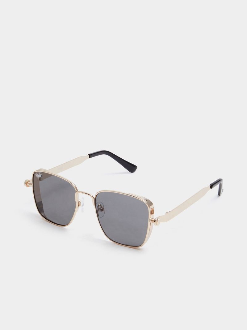 Redbat Unisex Metal Gold Sunglasses - Bash.com