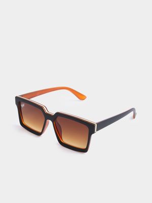 Redbat Unisex Astro Wayfarer Black Sunglasses