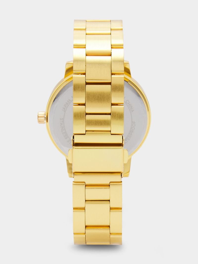 Redbat Unisex Gold Metal Analog Watch - Bash.com