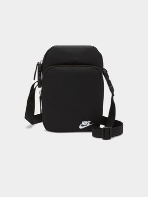 Nike Unisex Heritage Black Crossbody Bag