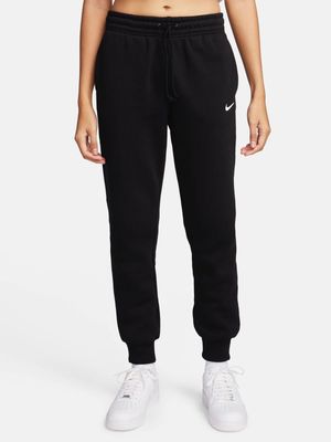 Nike Women's Phoenix Fleece Black Sweatpants
