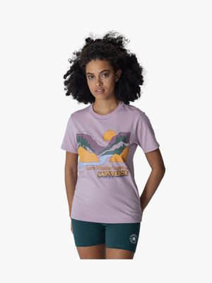 Converse Women's Violet T-Shirt