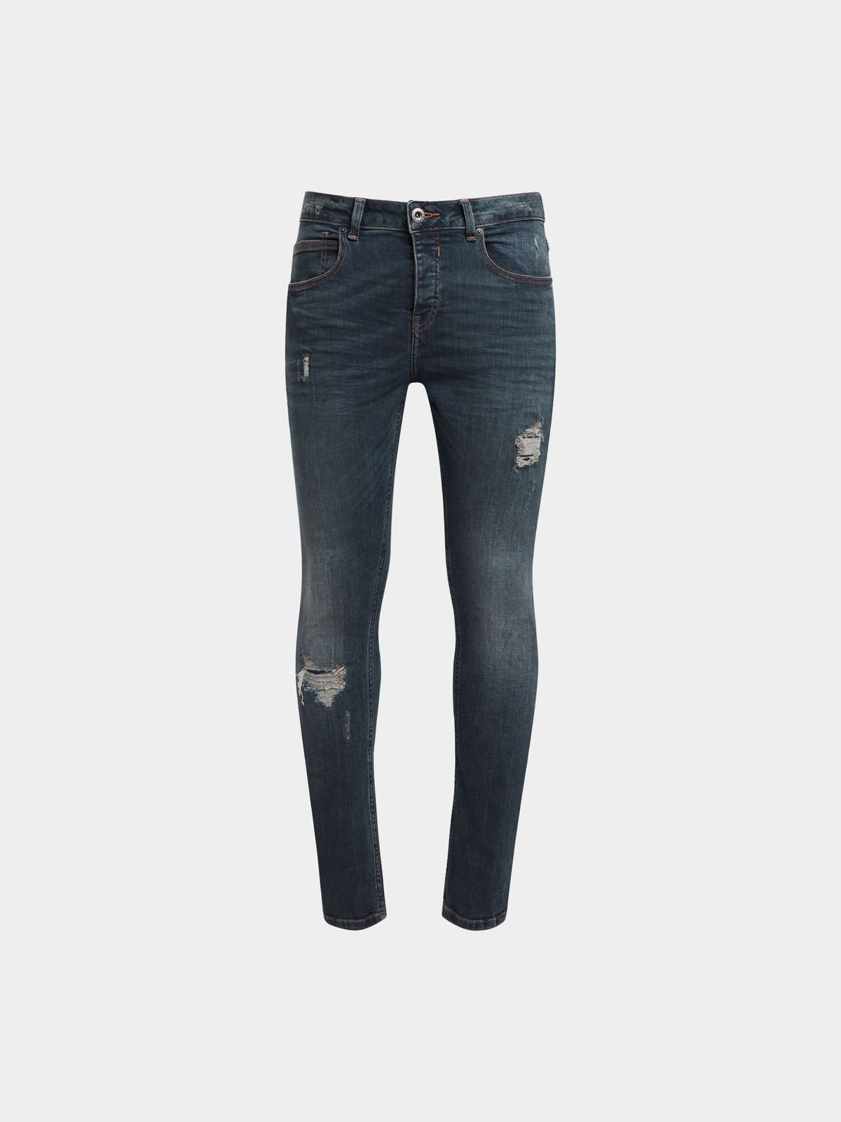 Redbat Men's Medium Blue Super Skinny Jeans - Bash.com