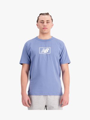 New Balance Men's Essentials Blue T-Shirt