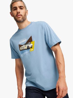 Puma Men's Porsche Legacy Blue T-Shirt