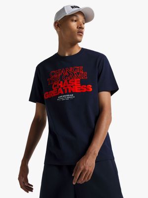 Redbat Athletics Men's Navy T-Shirt