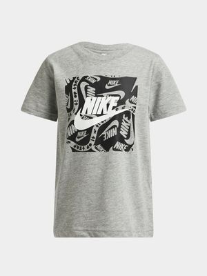 Nike Boys Kids Grey T-shirt