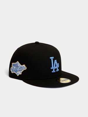 New Era 59Fifty LA Dodgers Style Activist Fitted Cap Black/Blue Cap