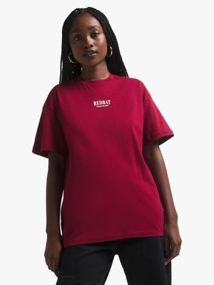Redbat Athletics Women's Burgandy T-Shirt