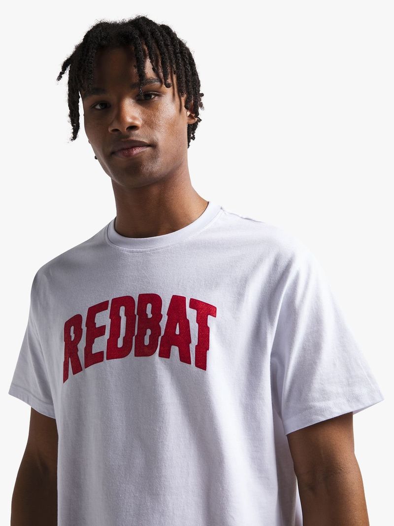 Redbat Male Graphic White T Shirt 1457