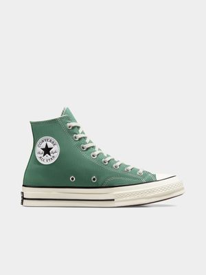 Converse Men's Chuck 70 High Green/White Sneaker