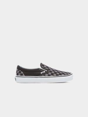 Vans Junior Slip-On Black/Grey Sneaker