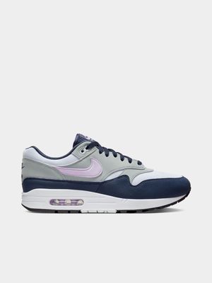 Nike Men's Air Max 1 Grey/Blue Sneaker