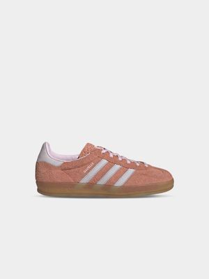 adidas Originals Women's Gazelle Indoor Pink/White Sneaker