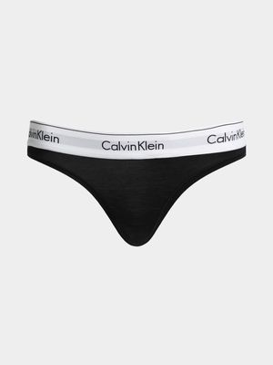 Calvin Klein Women's Black Thong