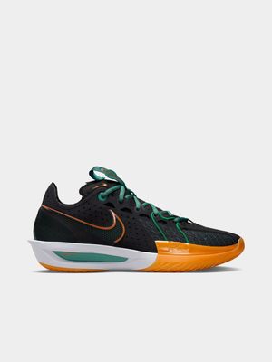 Nike Men's Air Zoom G.T Cut 3 Black/Green Sneaker