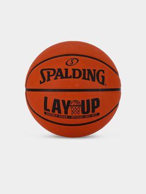 Spalding Lay Up Size 7 Rubber Basketball